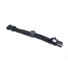 Load image into Gallery viewer, Wholesale Factory Outdoor Survival Charm Paracord Bracelet, Custom Logo Multi Tool Trilobite Bracelet/