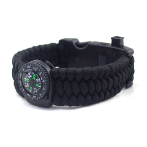 Wholesale Factory Outdoor Survival Charm Paracord Bracelet, Custom Logo Multi Tool Trilobite Bracelet/