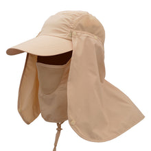 Load image into Gallery viewer, Full face cover Sun Hat
