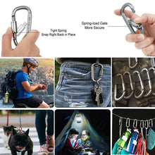 Load image into Gallery viewer, Aluminum Outdoor Buckle keychain
