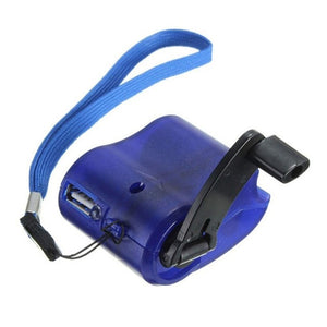 Hand Power Dynamo Durable Charging Survival Gear