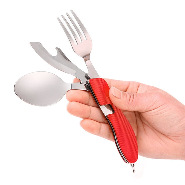 Multi function  Spoon Folding Pocket