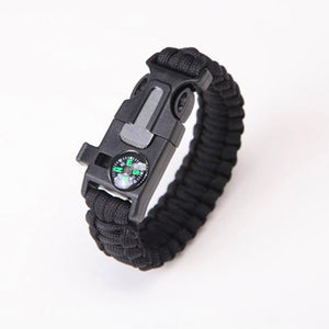 Safety Survival Paracord Whistle Bracelet