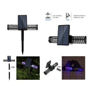 Waterproof Solar Mosquito Killer Lamp